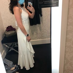 Ivory gown